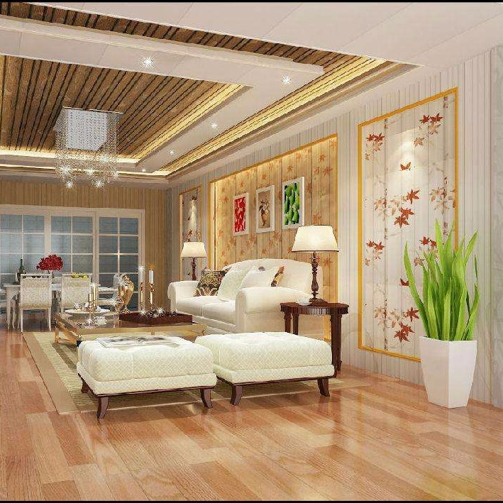 山东临沂海清 新型环保 室内护墙板 竹木纤维集成墙板 集成墙面 专业生产