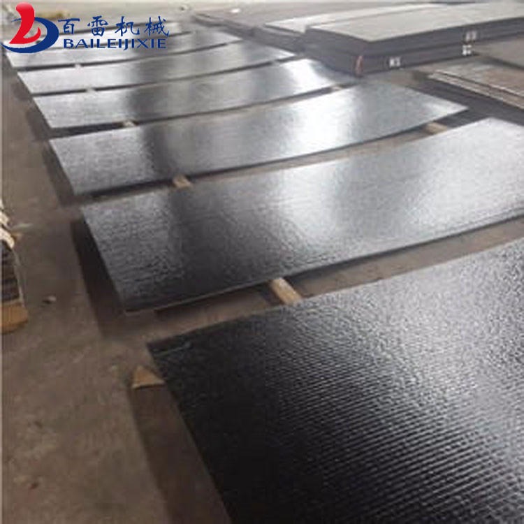 矿山机械耐磨钢板 堆焊耐热复合钢板 8+8 堆焊耐磨板 百雷 耐磨板