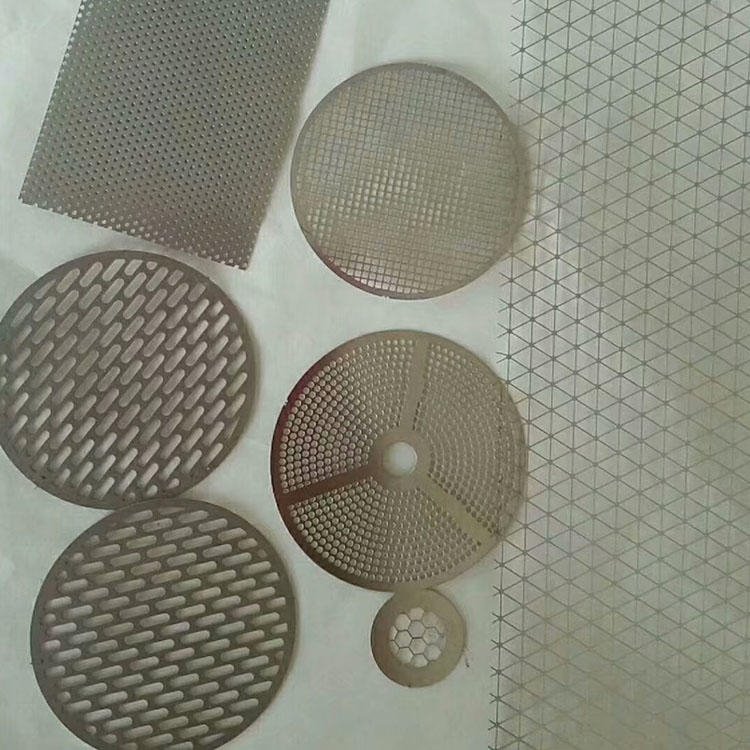 精密微孔金属板 欧腾 0.5mm小孔洞洞板 通风过滤冲孔板网 2020材质不锈钢打孔板