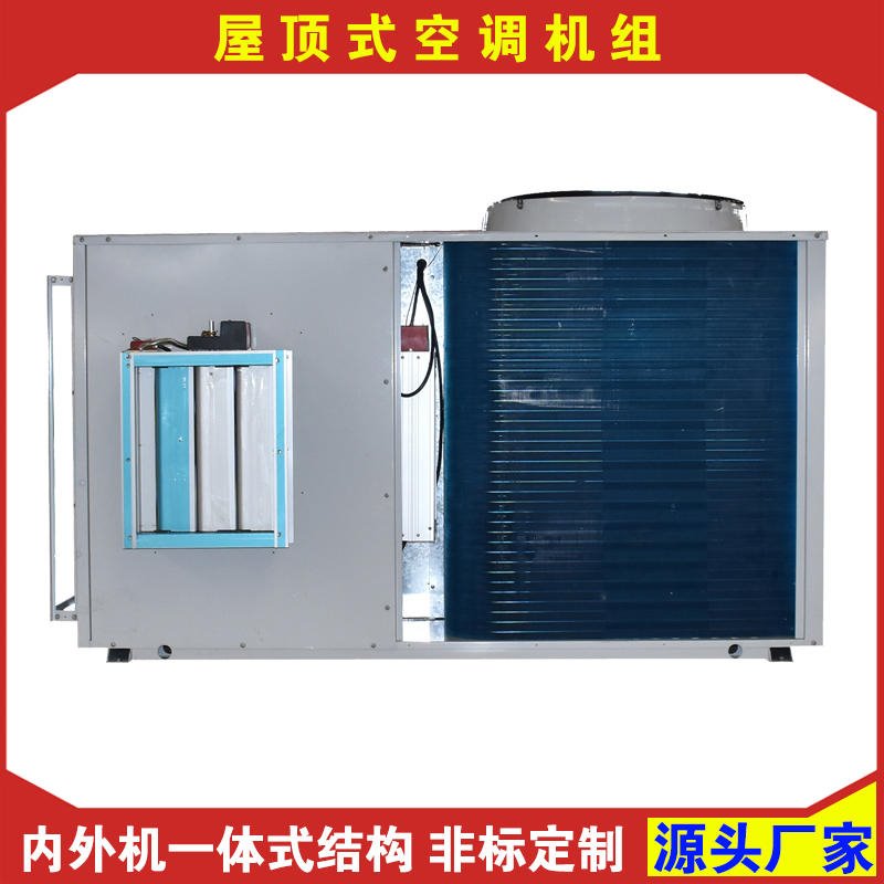 厂家直销屋顶式热泵机组 可出口非标定制的屋顶式空调器