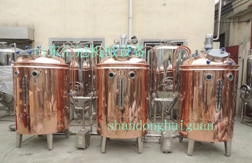 啤酒设备生产厂家  山东汇冠机械  100L啤酒糖化设备示例图1