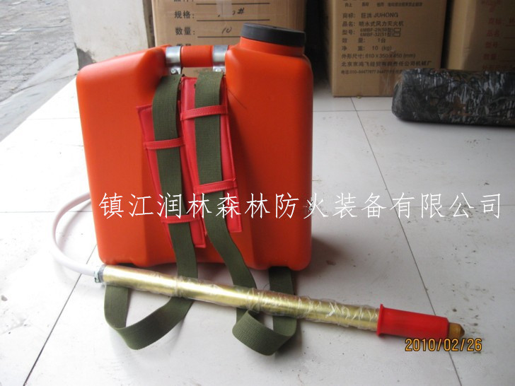 镇江润林水桶型往复式灭火水枪，森林消防扑火救援工具示例图5
