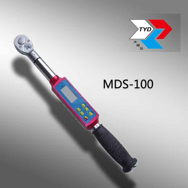供应100NM电子数显扭力扳手 MDS-100电子数显力矩扳手 电子显示