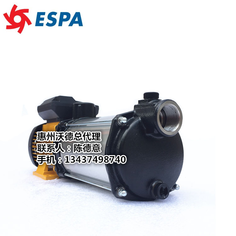 PRISMA15 3M泵ESPA亚士霸不锈钢多级泵0.61KW静音增压水泵循环泵示例图2