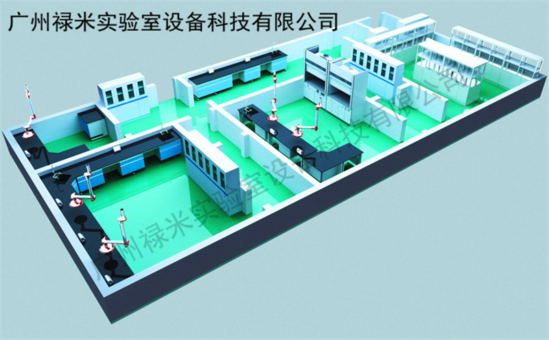 广州禄米生产实验室家具_全钢钢制实验室家具批发示例图1
