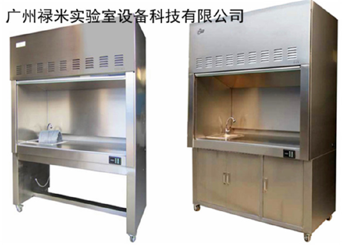 实验室专用设备 耐酸碱通风柜 不锈钢通风柜 可定制 广州禄米实验室设备示例图1