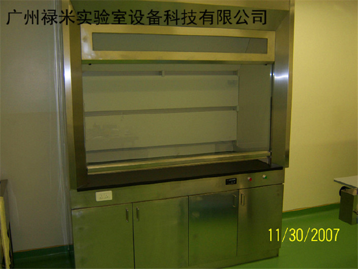 304材质 不锈钢通风柜 防腐蚀通风柜 广州禄米实验室设备示例图1