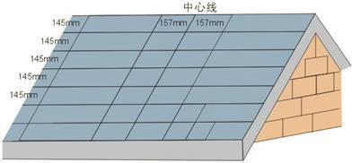 油毡瓦单层标准型玻纤瓦屋顶房顶瓦片防水隔热 别墅瓦 沥青瓦 玻纤瓦示例图5