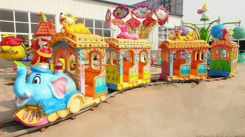 2020人生理想的高峰 大象轨道火车儿童游乐设备 厂家直销 郑州大洋大象火车供应商买游乐设备来大洋生意喜洋洋示例图8