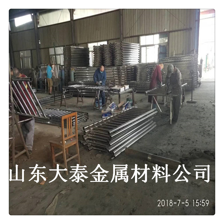 大泰生产销售 不锈钢桥梁防护栏杆 天津304不锈钢景观栏杆