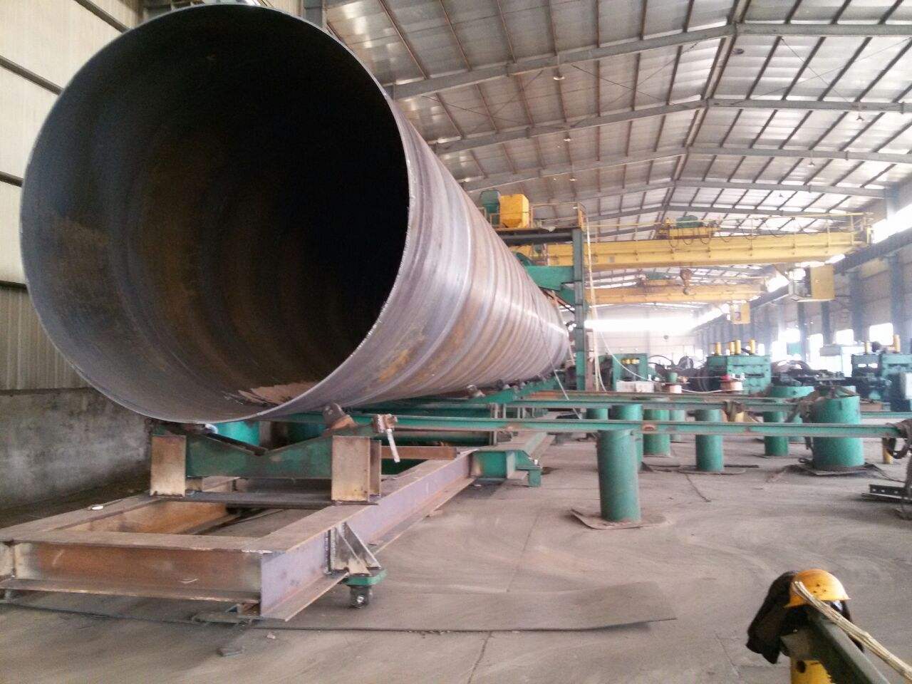 海南三亚水利工程用防腐螺旋钢管DN450防腐螺旋钢管
