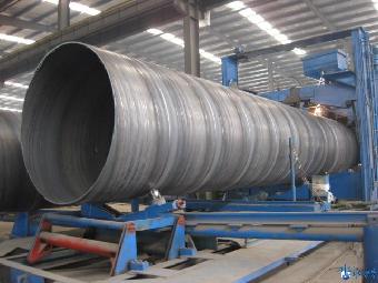 吉林吉林钢结构支柱用防腐螺旋钢管DN250防腐螺旋钢管