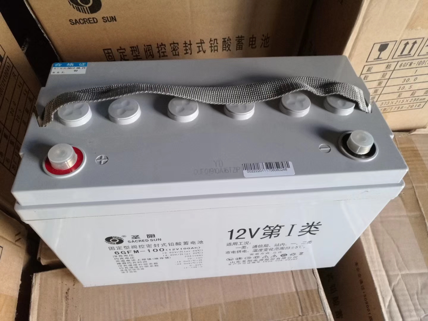 山东圣阳SP12-100 12V100ah蓄电池代理