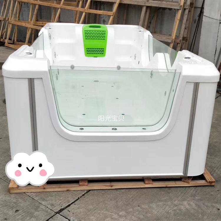 深圳婴儿游泳设备厂家 婴儿游泳视频 婴儿游泳浴缸价格 纯白色