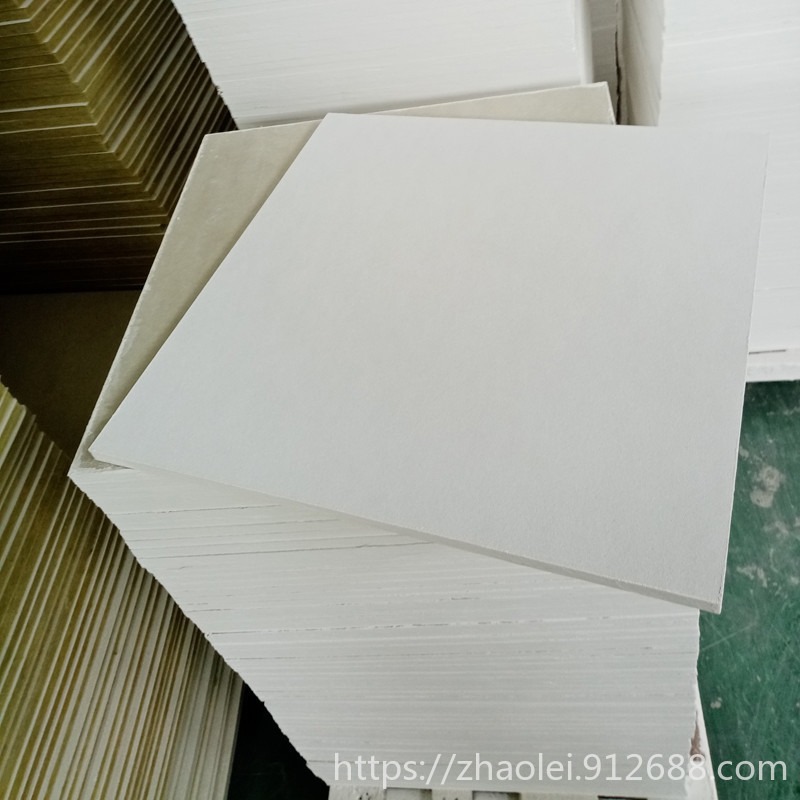 十年厂家天花板 平面白色玻纤吸音天花板 工程吊顶吸音板材质 豪亚岩棉 大量供货图片