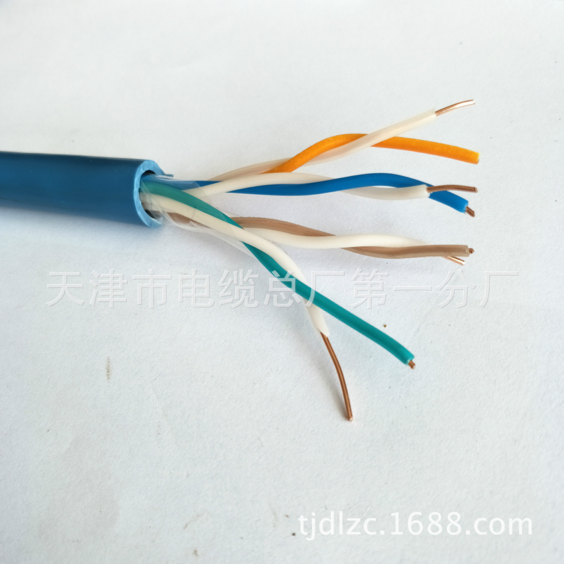 MHYVR1*4*42/0.15 软心矿用防爆通信电缆 蓝色多心电缆示例图6