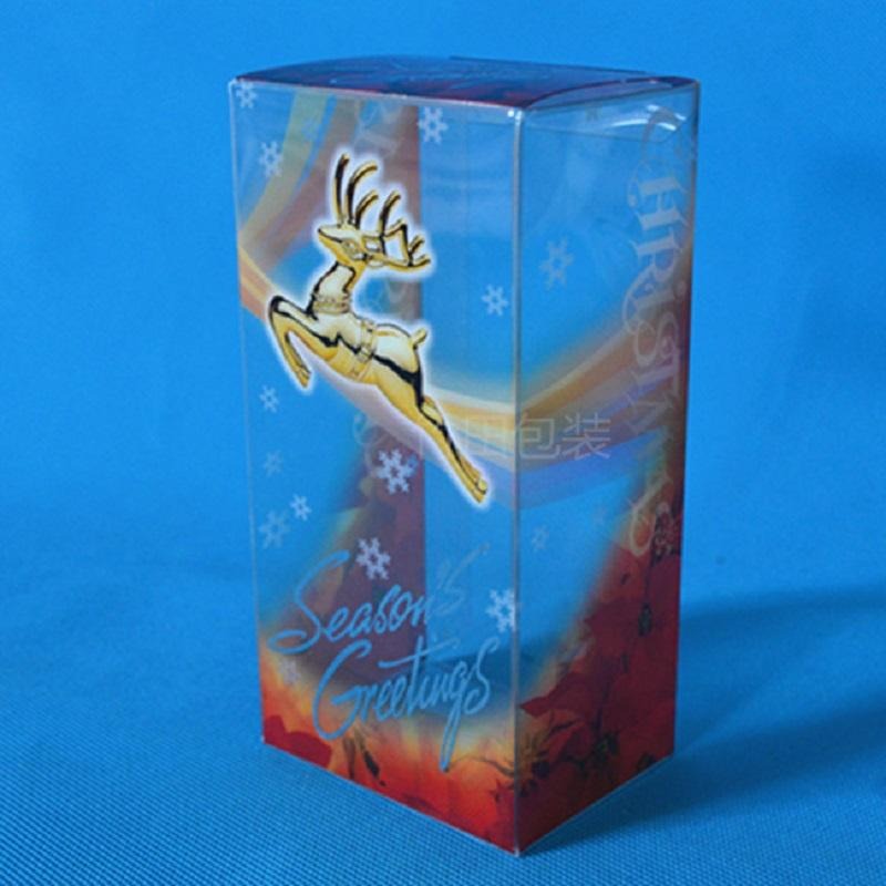 青岛厂家 节日礼品酒盒塑料包装盒 pvc透明彩印折盒 量大价优