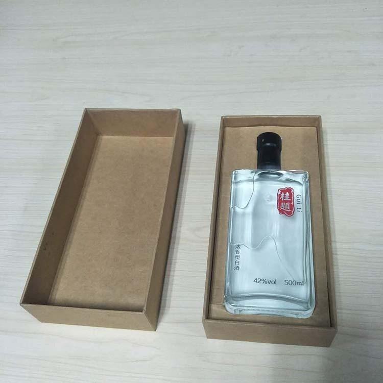 礼品包装盒订做 白酒PET包装盒 透明盒 信义包装厂家生产