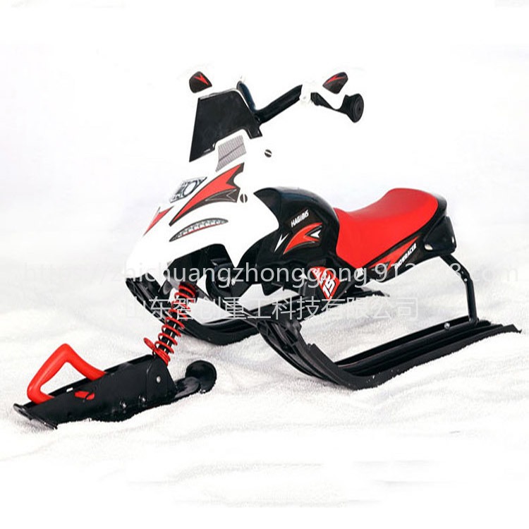 智创zc-1 儿童滑雪车 亲子滑雪车 带刹车雪橇 多功能雪橇车 冰车用途