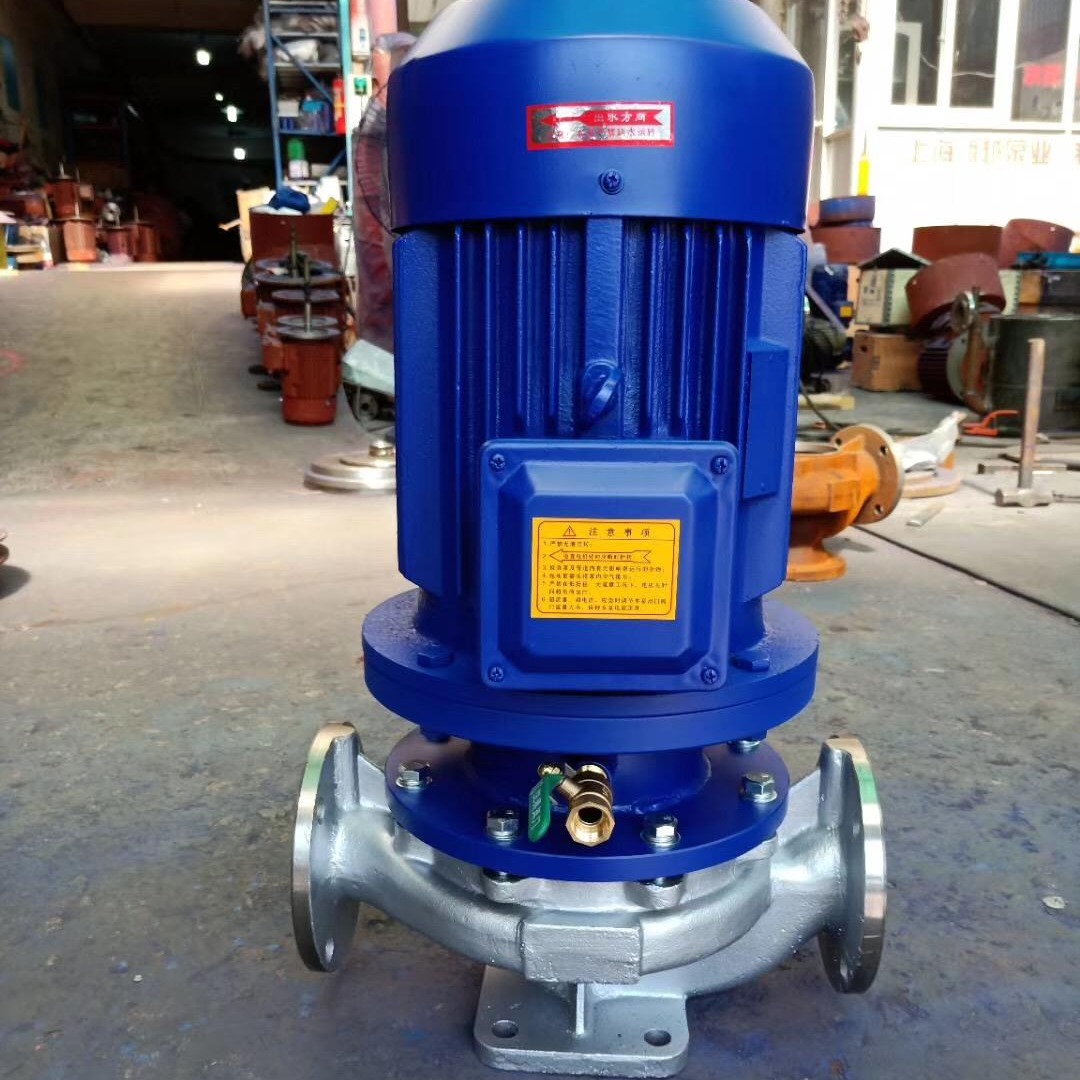 GRG立式热水管道泵 耐高温立式管道泵 机封冷却型离心泵