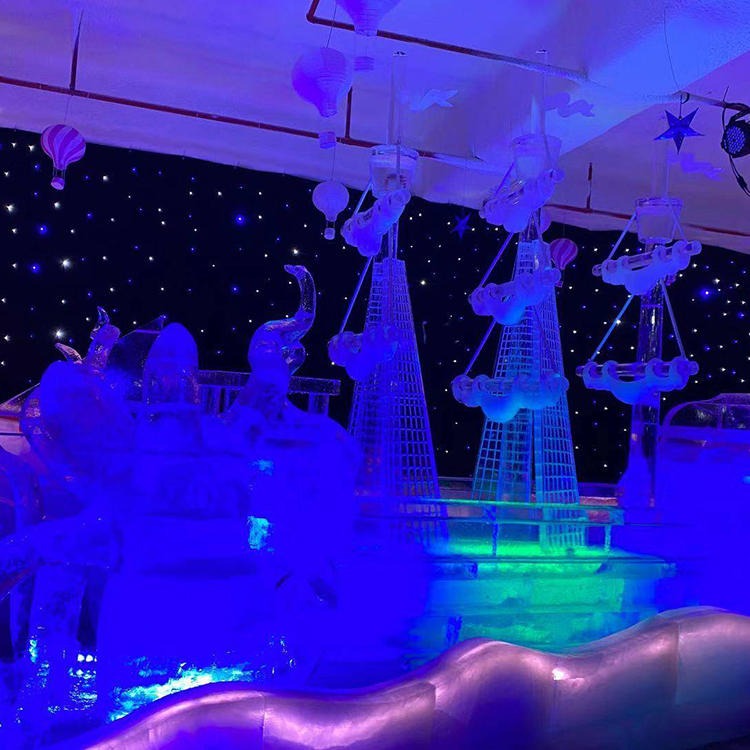 冰雕展设备出租 冰雕展制作出租 广东众暖冰雕