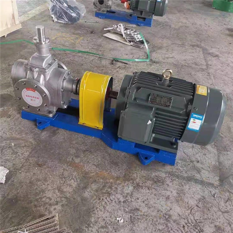 华海泵业 YCB30/0.6圆弧齿轮泵 电动卧式圆弧泵低噪音圆弧泵 管道增压自吸泵 化工齿轮泵 4寸11KW泵