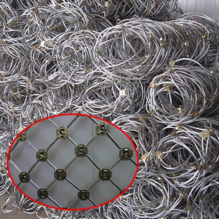 石家庄边坡防护网 阳迪SNS主动网 被动防护网 钢丝绳网生产 安装