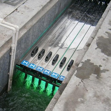 厂家定制15000吨 明渠式紫外线消毒杀菌器大功率污水处理设备