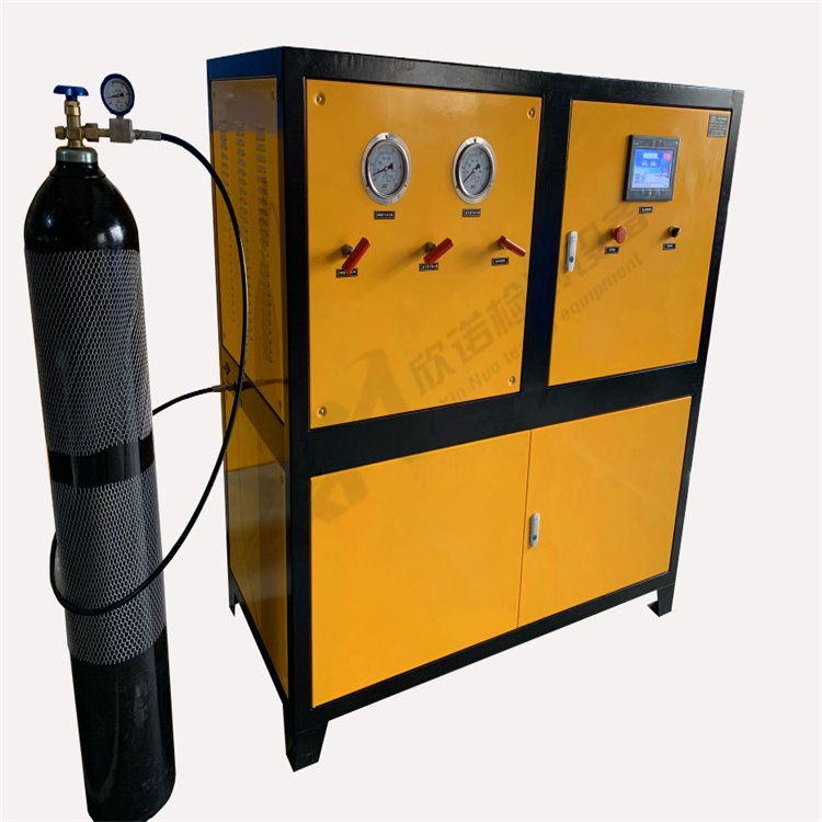 欣诺厂家直销电动液驱增压机 大流量液驱气体增压机充氮机