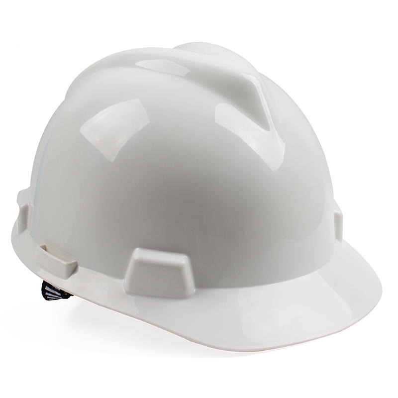 印字梅思安10146452-L PE标准一指键PVC 帽衬D型下颌带印字-白