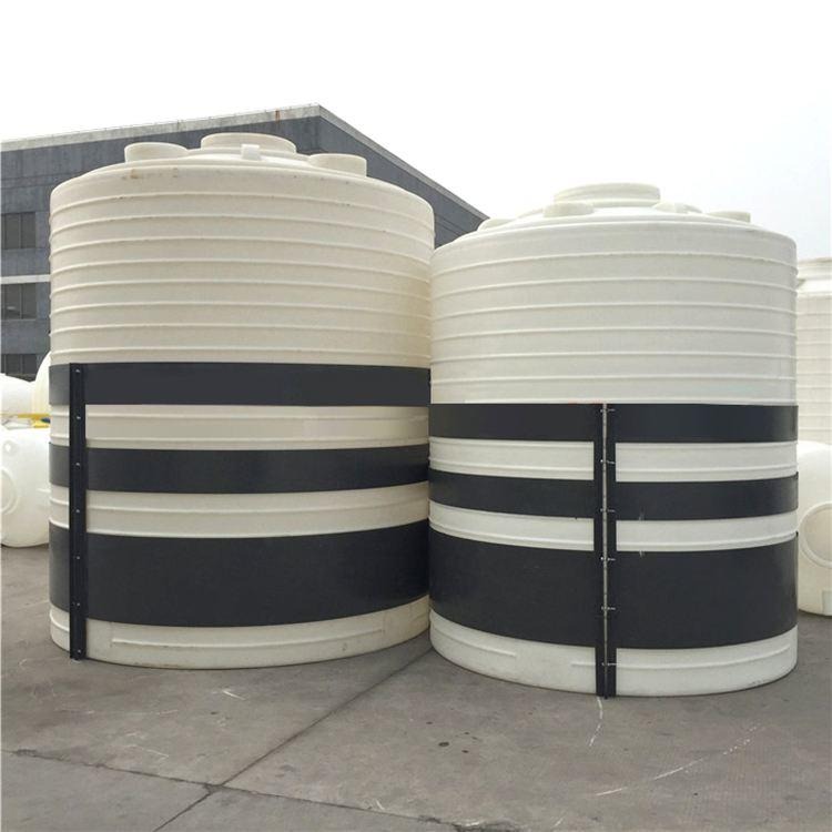 驻马店15吨工地蓄水桶直销 20方pe储水食品级容器 塑料水箱图片