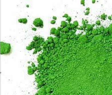 生产批发 工业级氧化铁绿 上海国标氧化铁绿 耐磨地坪专用绿粉示例图5