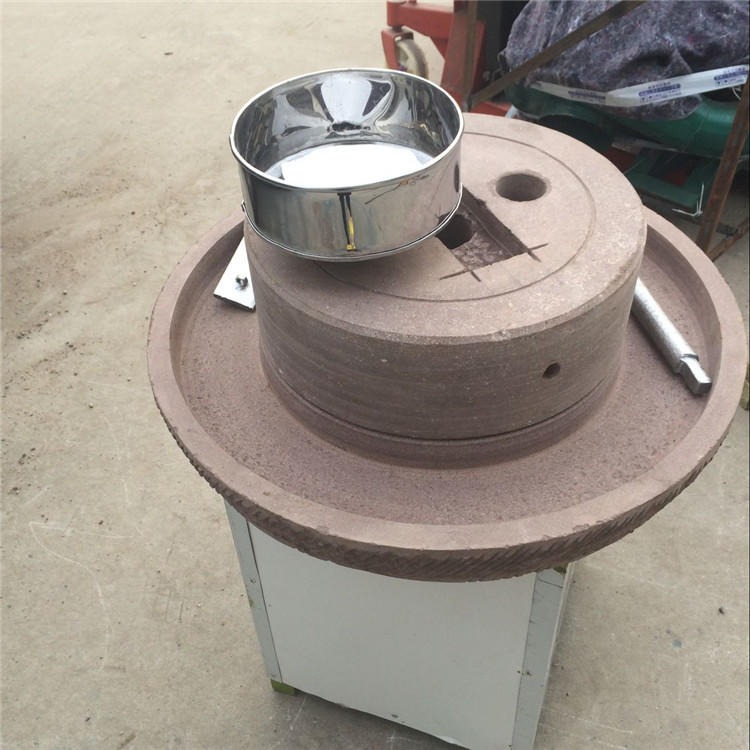 多功能石磨豆浆机 高硬度砂岩电动豆浆石磨 40型豆浆石磨价格