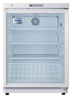 Haier/海尔2-8度嵌入式冷藏保存箱118升 68升四款 避光 玻璃门冰箱HYC-118A