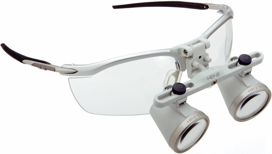 HEINE手术放大镜HR2.5X眼镜式420MM工作距离示例图1