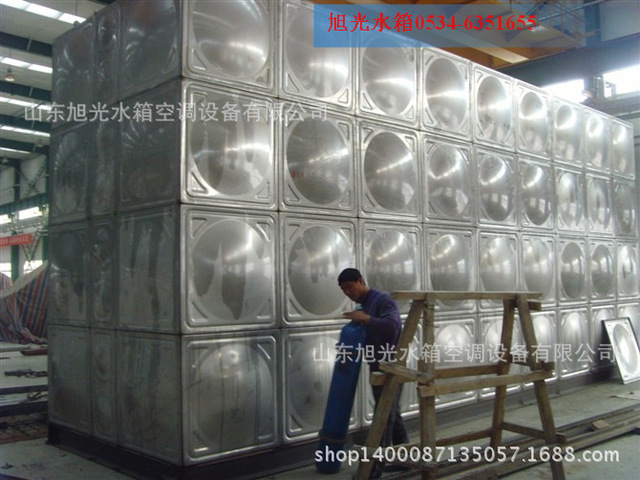 304方形不锈钢水箱 食品级方形不锈钢水箱 旭光水箱厂家