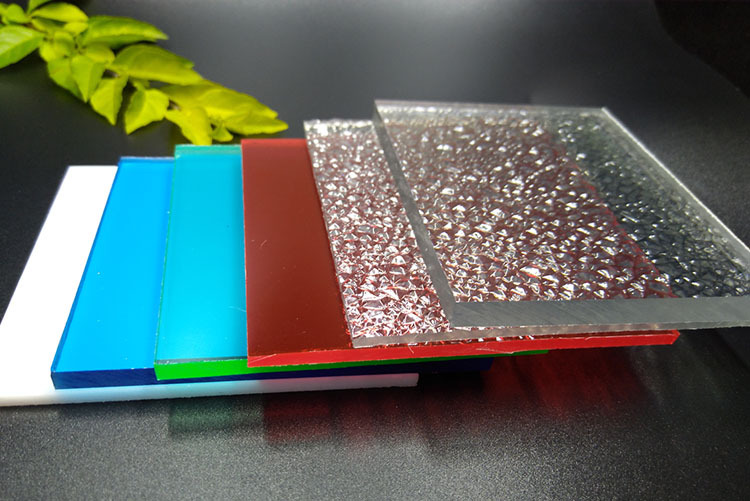 佛山厂家直销10mmPC板透明绿色耐力板阻燃PC板雨棚板多色耐力板材示例图5