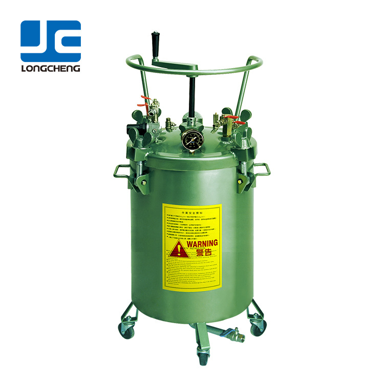台湾龙呈涂料碳钢压力桶LC-40HD 手动搅拌压力桶 油漆加压输送桶