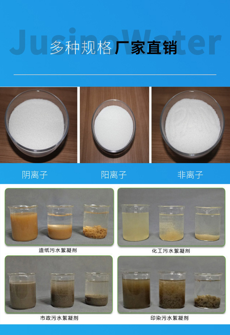 生产厂家  阴离子聚丙烯酰胺 广东深圳东莞广州 污水处理 压泥示例图8