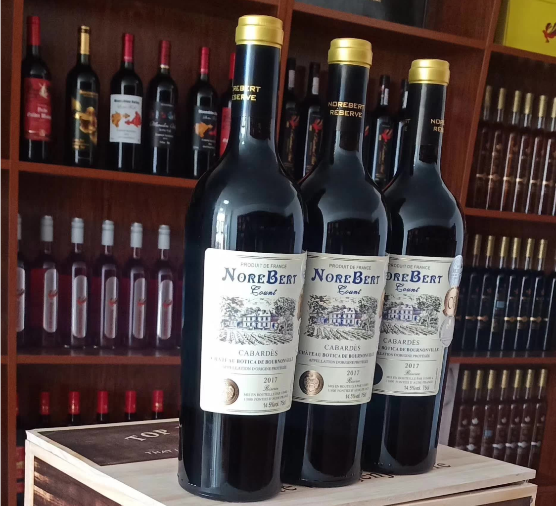 上海万耀诺波特系列bo爵款干红葡萄酒现货供应法国进口卡巴戴斯产区集采美乐混酿干红