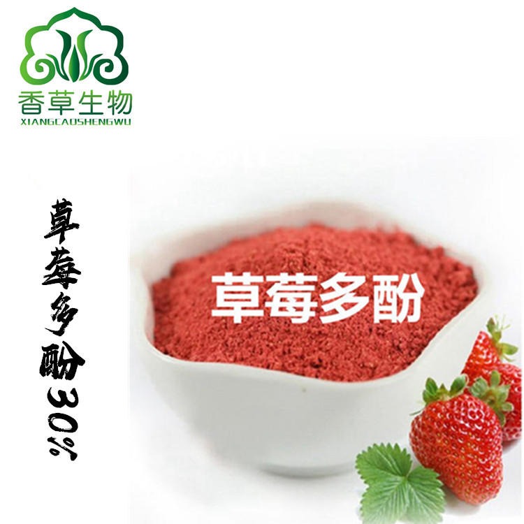 草莓提取物 草莓多酚30% 水溶性草莓粉 草莓多酚图片