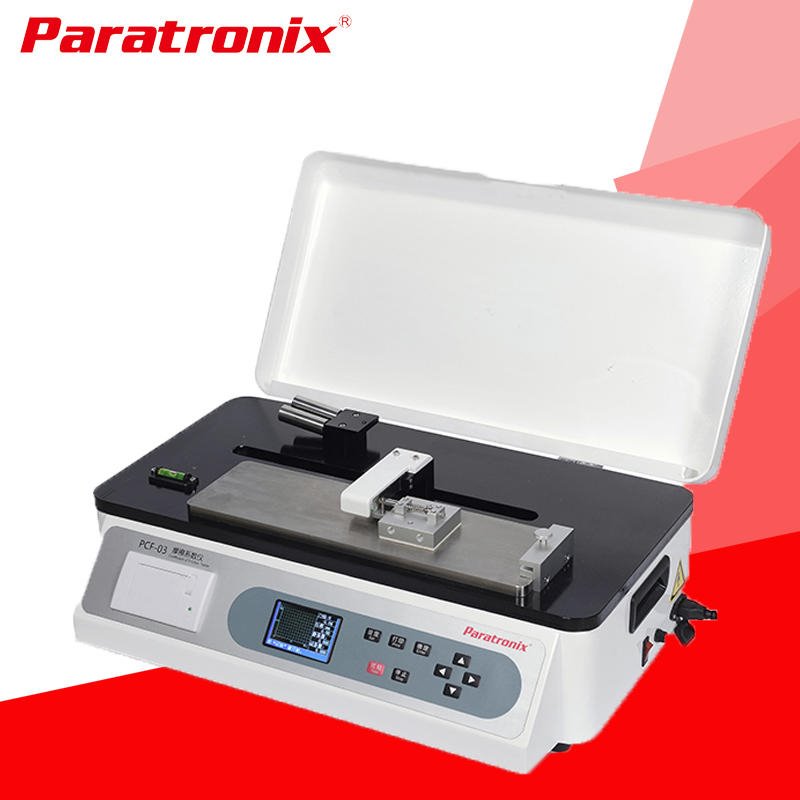 Paratronix摩擦系数测定仪纸张摩擦系数试验仪薄膜薄片动静摩擦系数测定试验仪PCF-03厂家