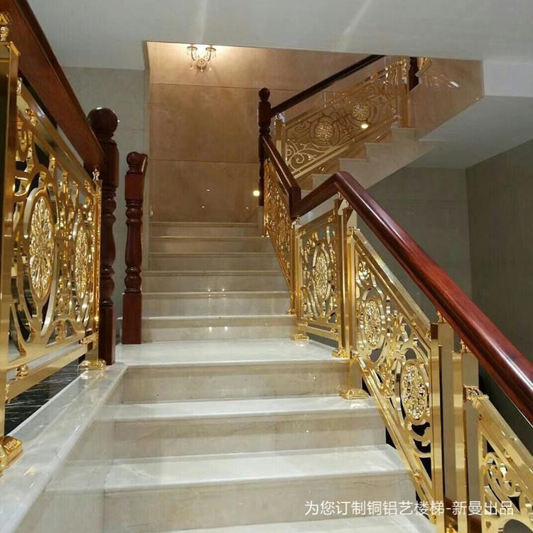 防城港 铝艺楼梯扶手 它是惊艳岁月的存在图片