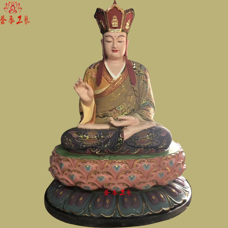 苍泰铜雕佛像娑婆三圣 释迦摩尼地藏王菩萨观音菩萨定做厂家