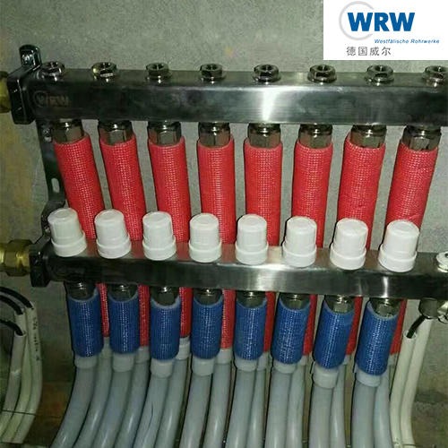 CWRW德国威尔原装进口不锈钢地暖管分集水器大流量家装采暖适用