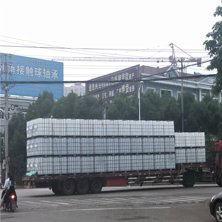 白色化工吨桶 1000L带框架塑料方桶 1000升塑料吨桶厂家 翔晟