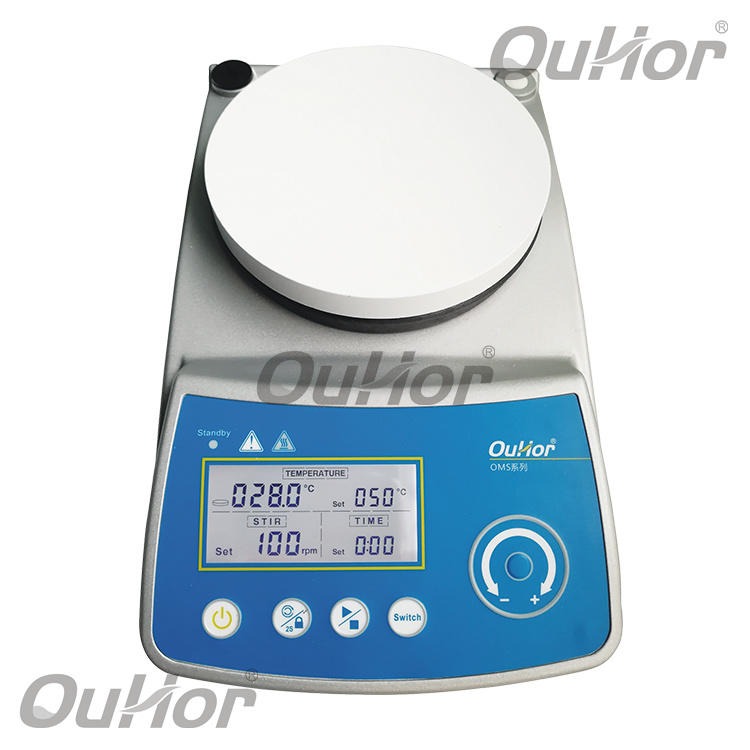 1 OuHor     磁力搅拌器价格-恒温加热磁力搅拌器-数显恒温磁力搅拌器  国内生产
