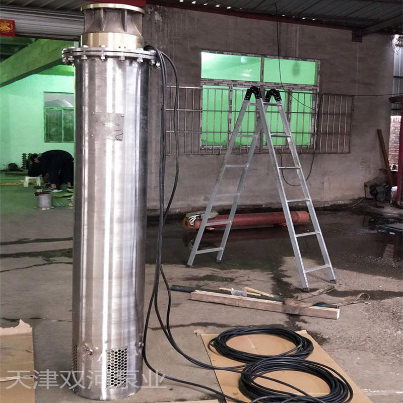 双河泵业提供质量好的不锈钢深井潜水泵   耐腐蚀潜水泵  不锈钢深井多级潜水泵厂家