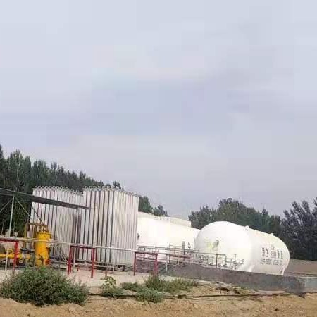 沙河市回收二手LNG低温储罐 液化天然气储罐 氧氮氩储罐 汽化器 二手6管高压气体运输车  30立方液化天然气运输车