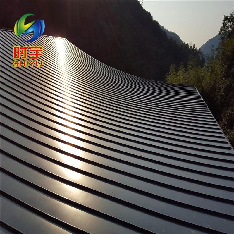时宇 金属屋面板 32-310型0.7mm氟碳漆铝镁锰屋面板